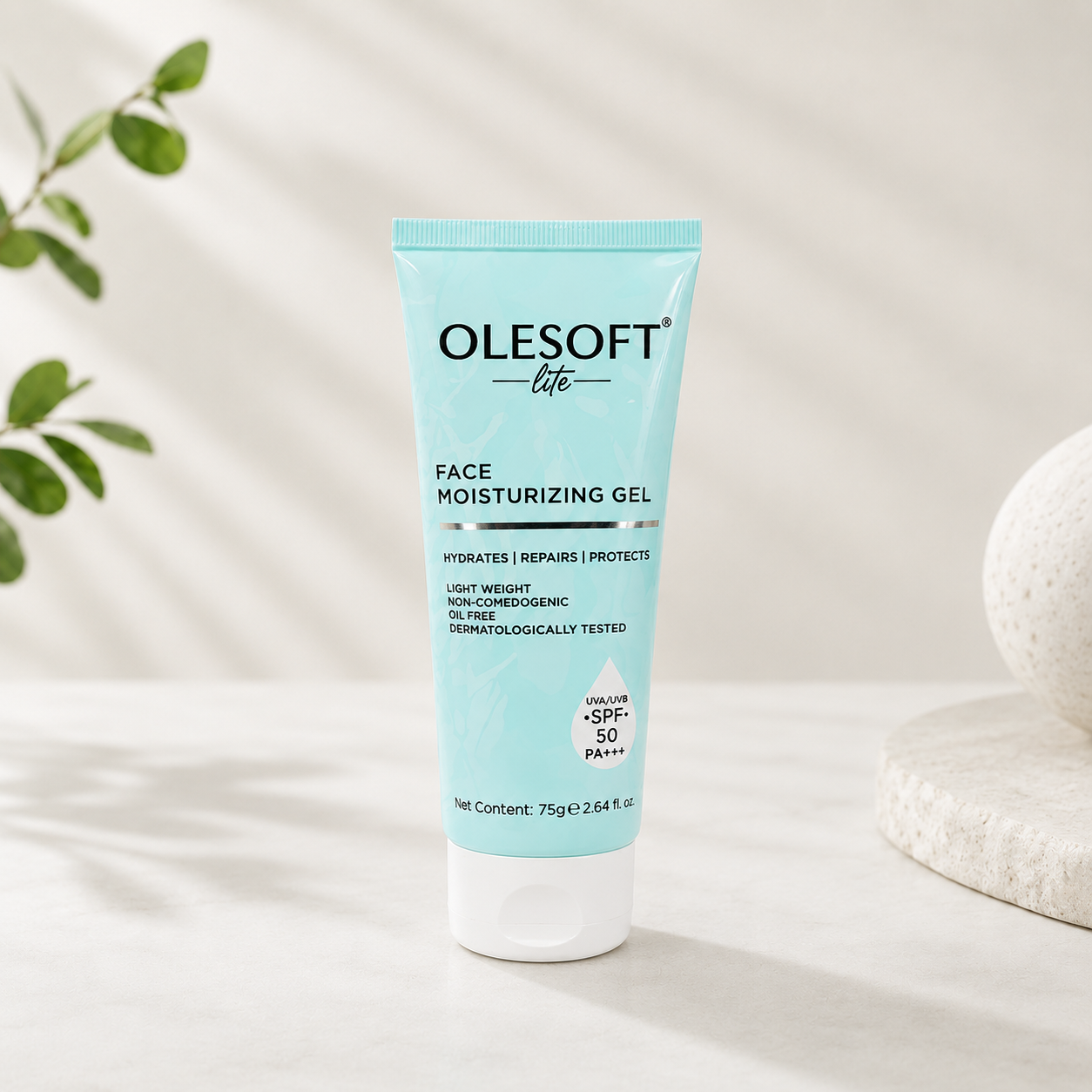Olesoft Lite Face Moistutizing Gel, 75gm